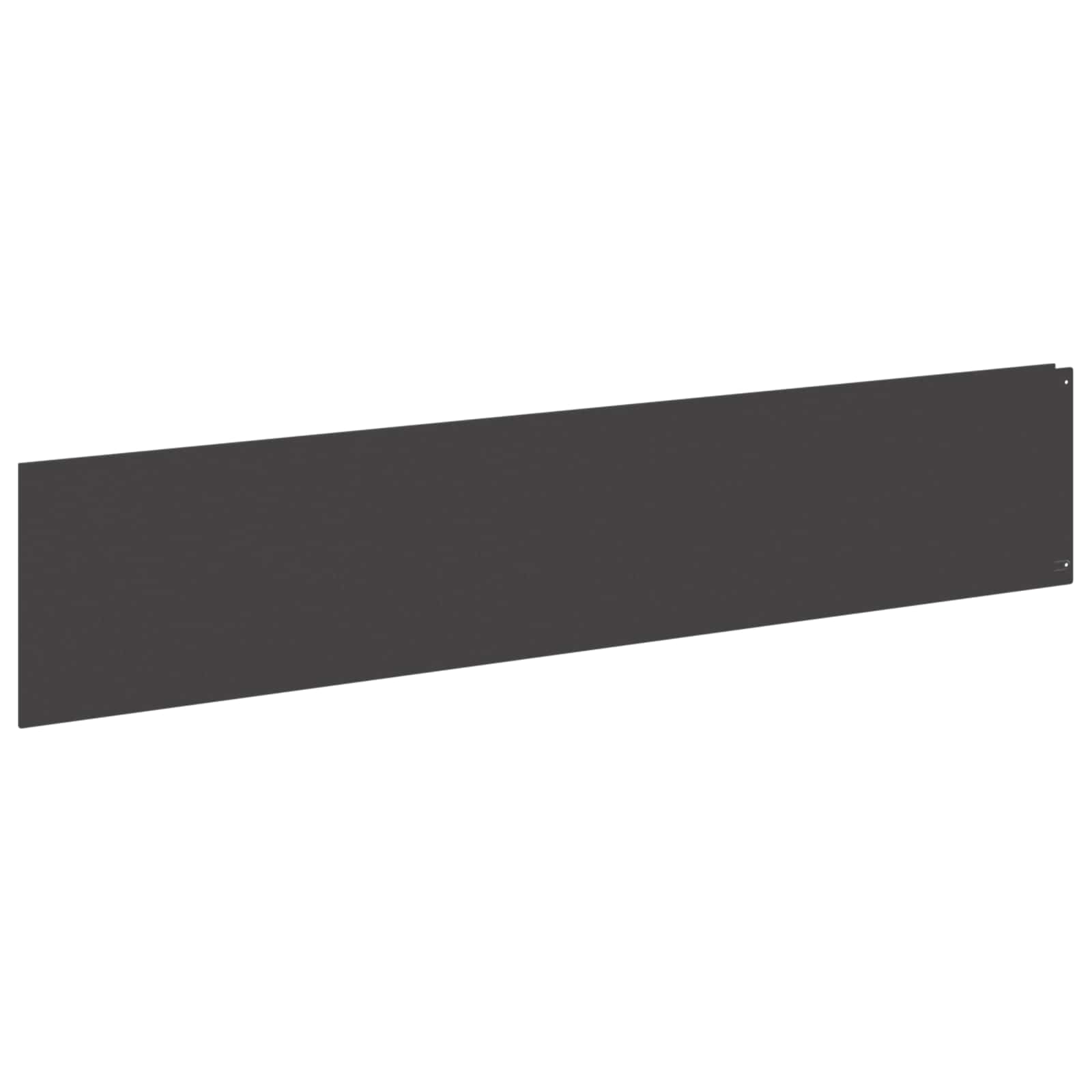 Vidaxl Lawn Edging 20 Pcs 100 X 22 Cm Steel Black