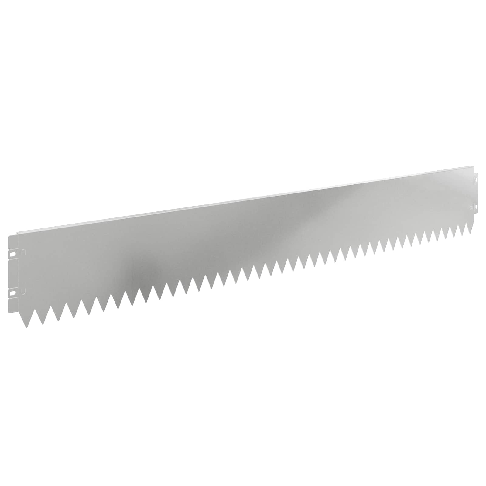 Vidaxl Lawn Edging 20 Pcs 103 X 15 Cm Steel Silver
