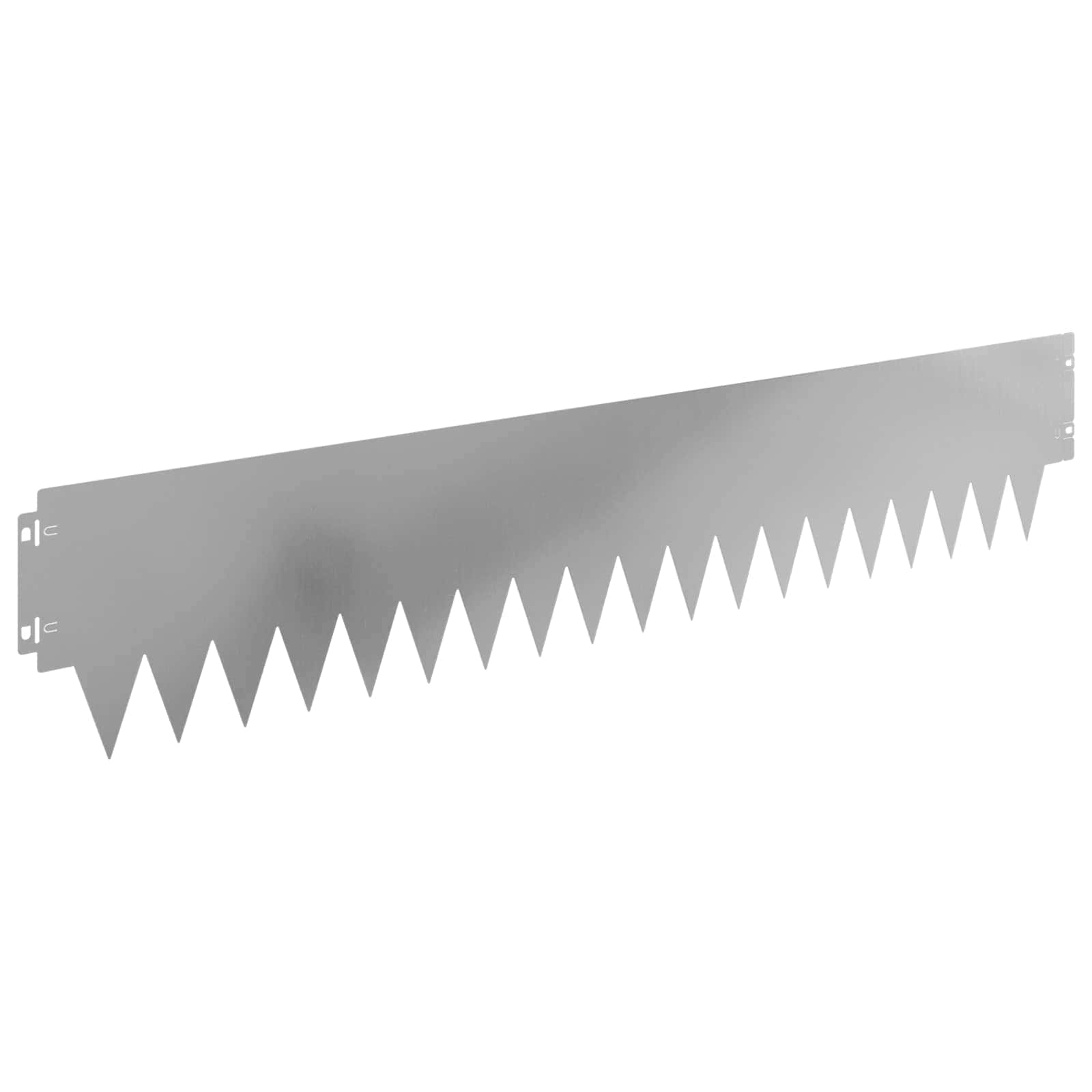 Vidaxl Lawn Edging 30 Pcs 103 X 20 Cm Steel Silver