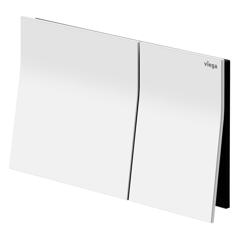 Viega Visign For More 200 Wc-betätigungsplatte Für Prevista 8620.1 Metall, Weiß Matt