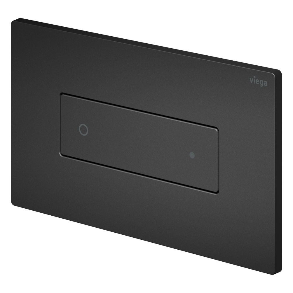 Viega Visign For Style 22 Wc-betätigungsplatte 8612.1, Kunststoff, Schwarz Matt