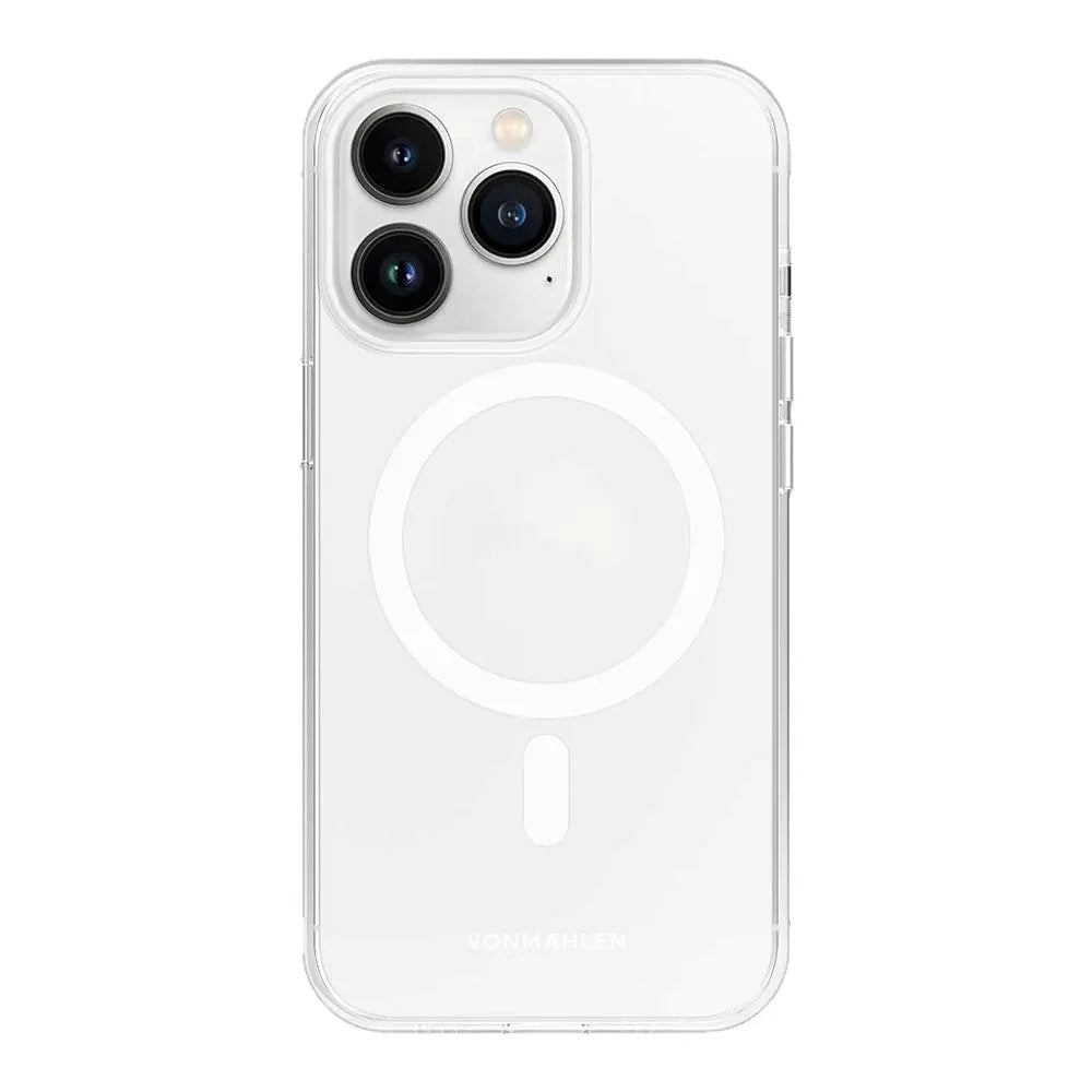 [neuwertig] B-ware Vonmählen Handyhülle Schutzhülle Backcover Apple I Phone 15 Pro Max Transparent