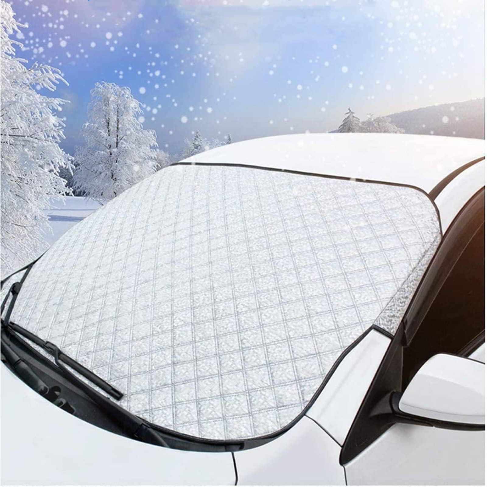 Windschutzscheibenabdeckung, Schutz Vor Frost, Schnee Und Sonne – Zubehör Für Pkw Und Suvs, Für Alle Wetterbedingungen Geeignet
