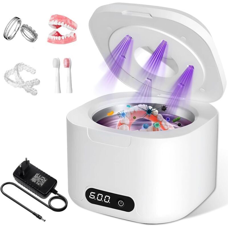 Ultraschall 49000 Hz, Reservoir 340 Ml4 Entfernt Fieber, Zahnbelag, Bakterien Und Andere Verunreinigungen.