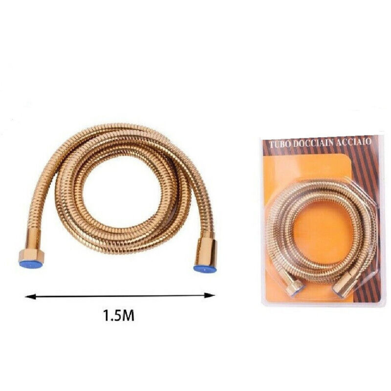 Laccio Tubo Flessibile Steel Acciaio Universale Lunghezzzzzz 1,5 Mt