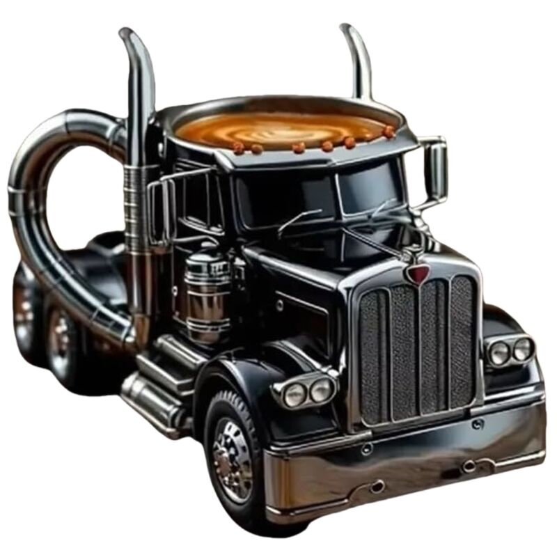 Kaffeebecher Aus Edelstahl In Autoform, Geschenk Für Autoliebhaber, Untersetzer Nicht Enthalten, Gelb