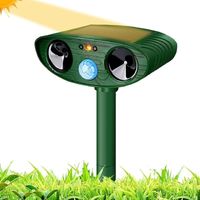 Ultraschall-anti-schwimm-vertreiber Mit Bewegungssensor, Wasserdichter Outdoor-katzenvertreiber Für Katzen, Hunde, Mäuse, Waschbären, Gartentiere