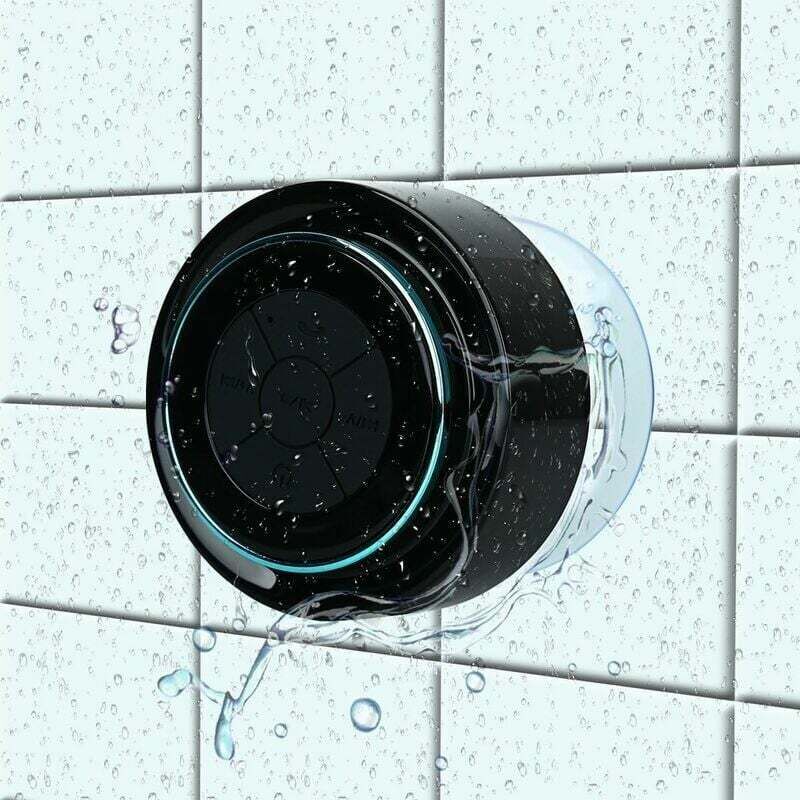 Wasserdichter Bluetooth-lautsprecher Für Die Duscheintuitive Digitale Bedienelementeakkulaufzeit Bis Zu 6 Stundenkompatibel Mit Allen Bluetooth-geräten