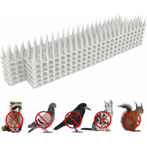 Taubenabwehrspitzen Für Balkon, Taubenabwehr, Katzenabwehr, Vogelabwehr, Vogelscheuche, Taubenabwehrspitzen, Vogelschutzspitzen Für Den Garten, 3,6 M