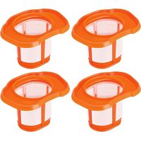 4er-pack Hhvkf10 Ersatzfilter, Kompatibel Mit Black + Decker Handtaschen, Für Die Modelle Hhvk320j10, Hhvk515j00ff, Hhvk515jp07