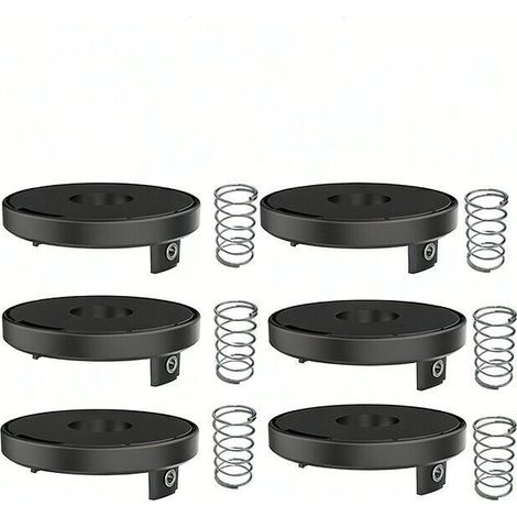 Ersatzfadenspule Für Einhell Ce-ct36/30 3405096 Freischneider, Für Einhell 3405096 Freischneider (6 Abdeckungen + 6 Federn)