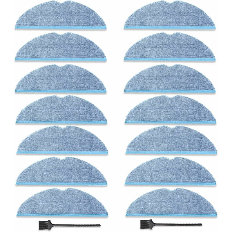Set Mit 14 Ersatz-wischmopppads Für Roborock S8/s7/s7 Plus/s7 Maxv/s7 Maxv Plus/s7 Maxv Ultra/s7 Pro Ultra Staubsauger, Mikrofasertuch Und Zubehör.