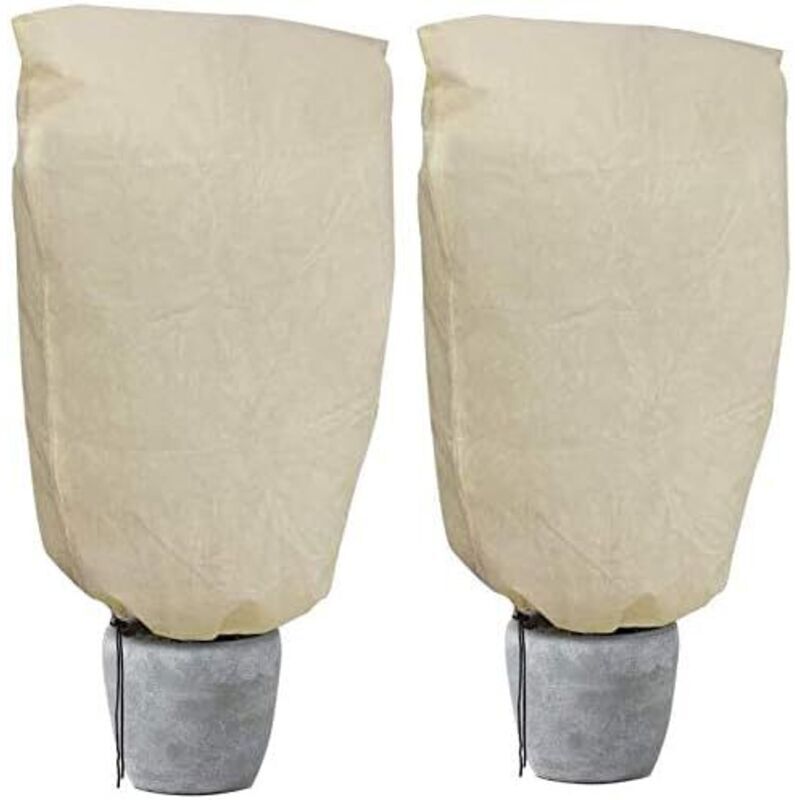 Pflanzenschutzabdeckung, Sparsame Winterabdeckung Mit Großem Fassungsvermögen (2er-pack) – 100 X 80 Cm