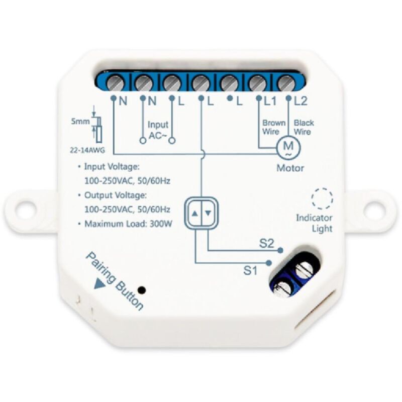 Wlan-schalter Für Automatische Rollläden, Weiß