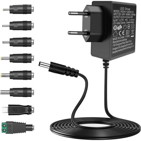 Universeller 12v 2a 24w Schaltnetzteil-transformator (wechselstrom Zu Gleichstrom) Für Haushaltsgeräte (12v)
