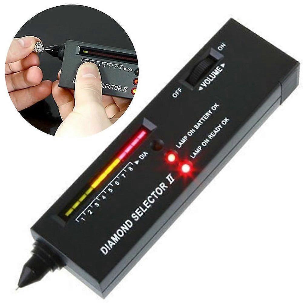 Diamond Selector Ii Goldtest-set Mit Edelsteinstift, Tragbarer Elektronischer Diamanttester