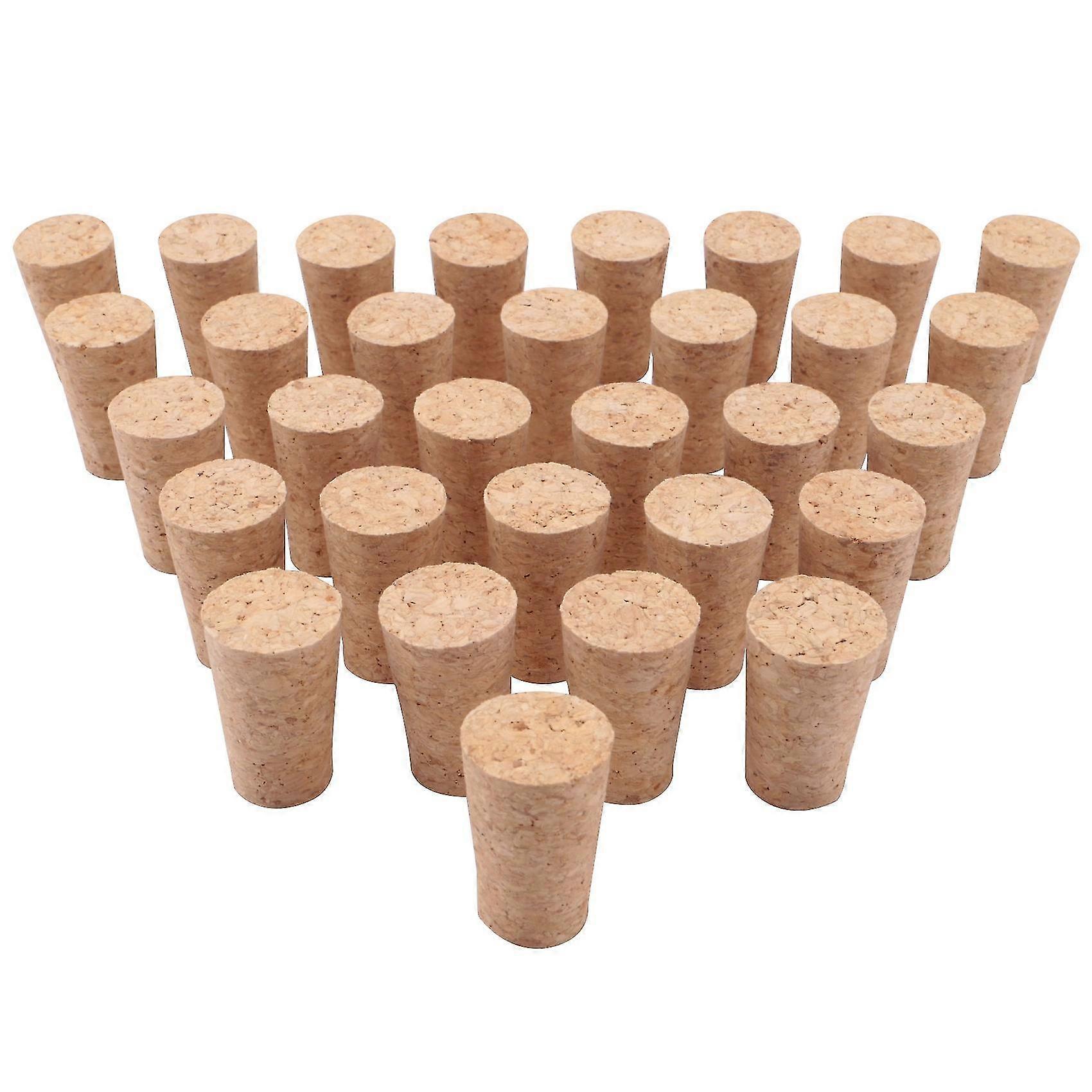 Holzflaschenverschluss, Korken, Konischer Korken Für Bierflaschen Aus Holz, Geeignet Für Die Weinherstellung, Bastelarbeiten, Für Wein