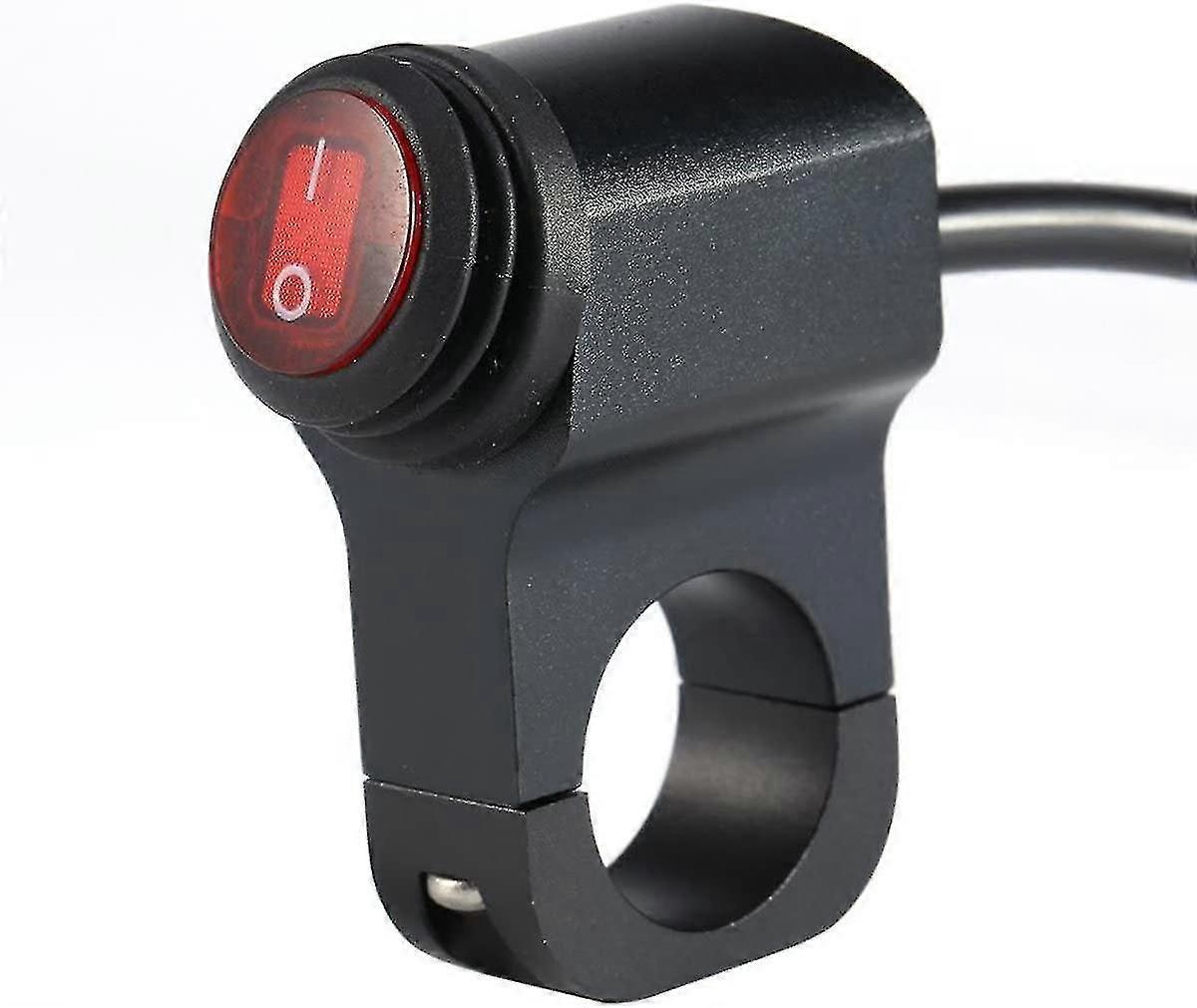 12v 16a Motorrad Wasserdichter Lenkerscheinwerfer Nebelscheinwerfer Ein-/ausschalter