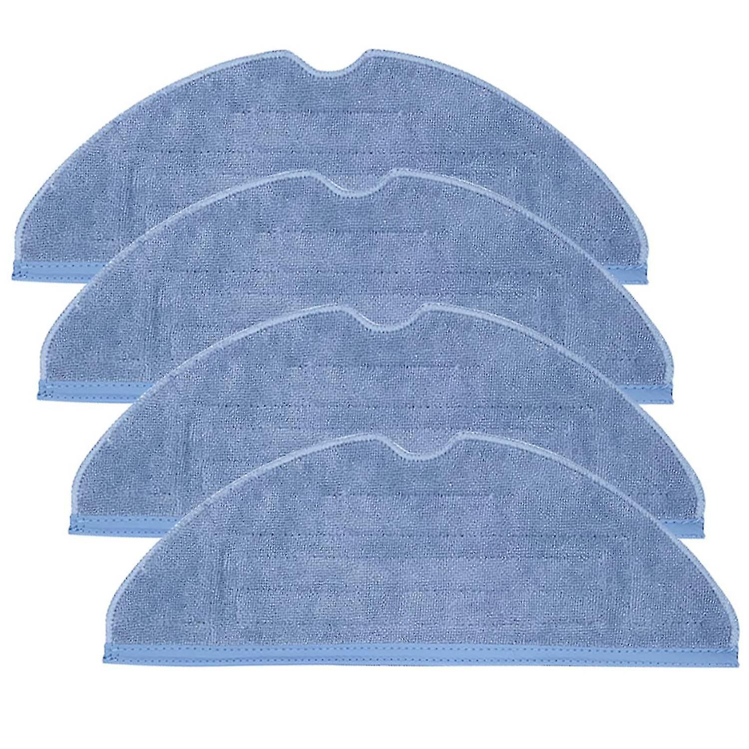 4 Stück Wischmopp-pads Für Roborock T7, T7 Plus Und S7, Feuchtwischpads Aus Mikrofaser