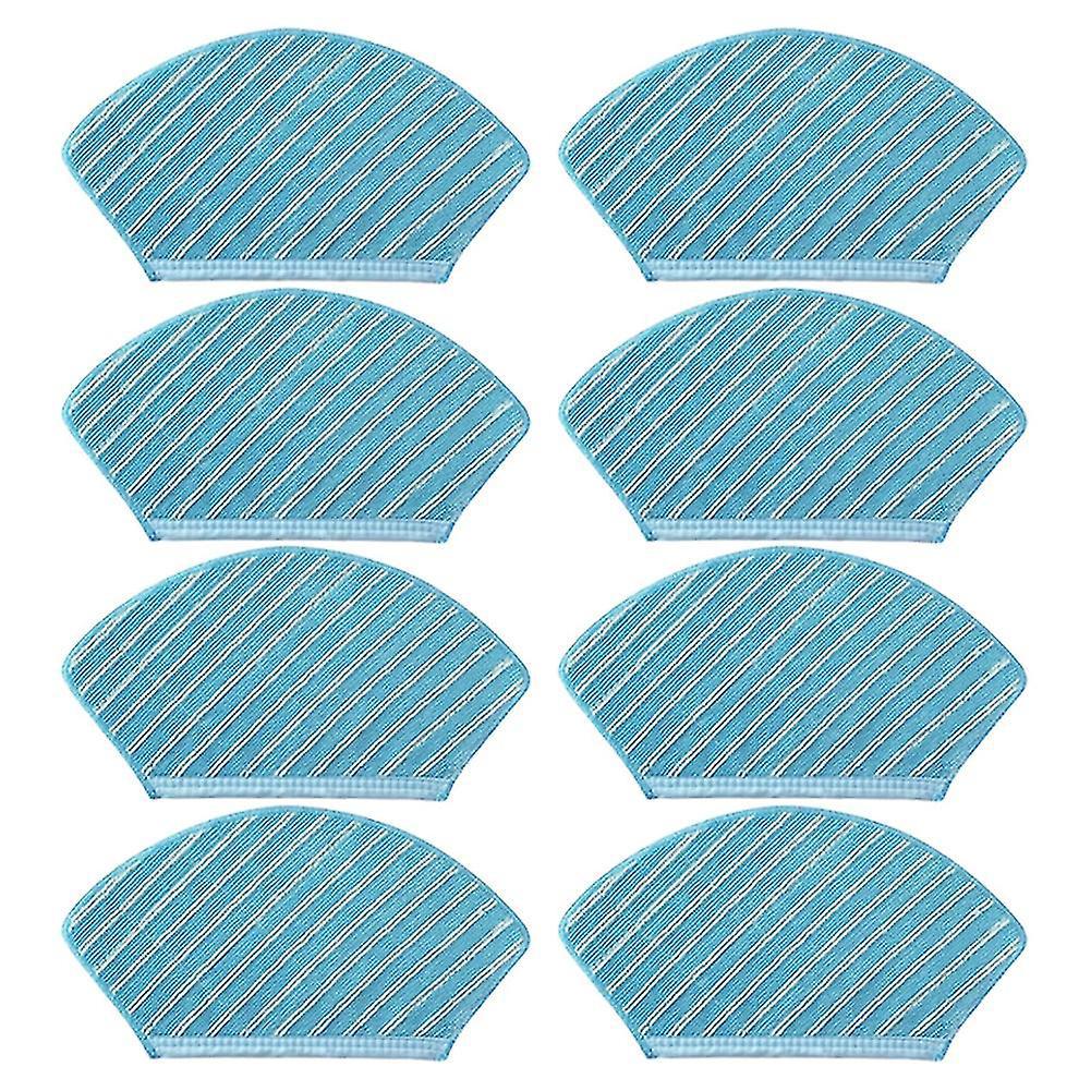 8-teiliges Reinigungstuch-mopp-set Für Saugroboter Midea M71cn M7/i10