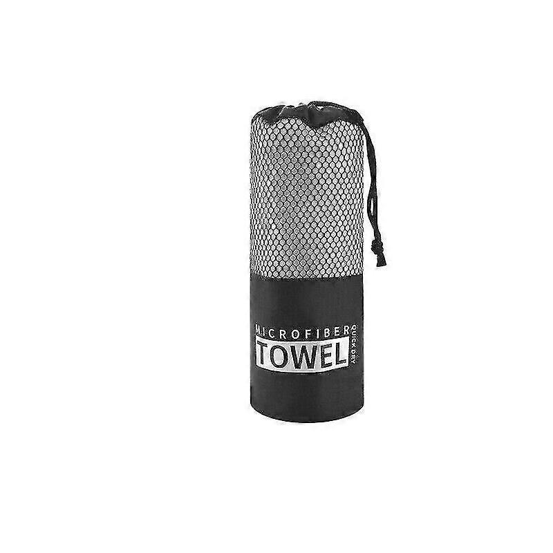 Mikrofaser-strandtuch Für Erwachsene, Reisehandtuch, Badetuch, Sporthandtuch, Schnelltrocknend-4080cm-gray