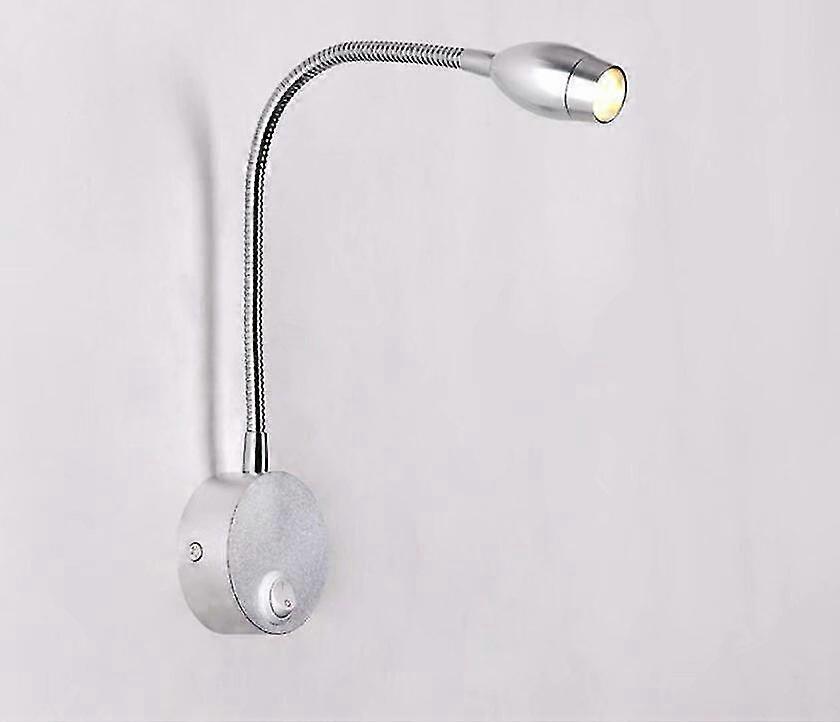 Hintergrunddekoration Für Hotelflure, Led-nachttischlampe Mit Schlauch (silber)