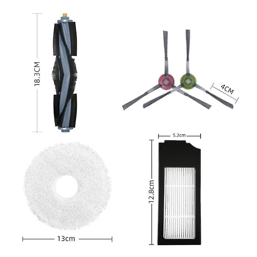 Hauptbürsten-filtertuch Für Ecovacs Deebot X1 Turbo / Omni Roboter