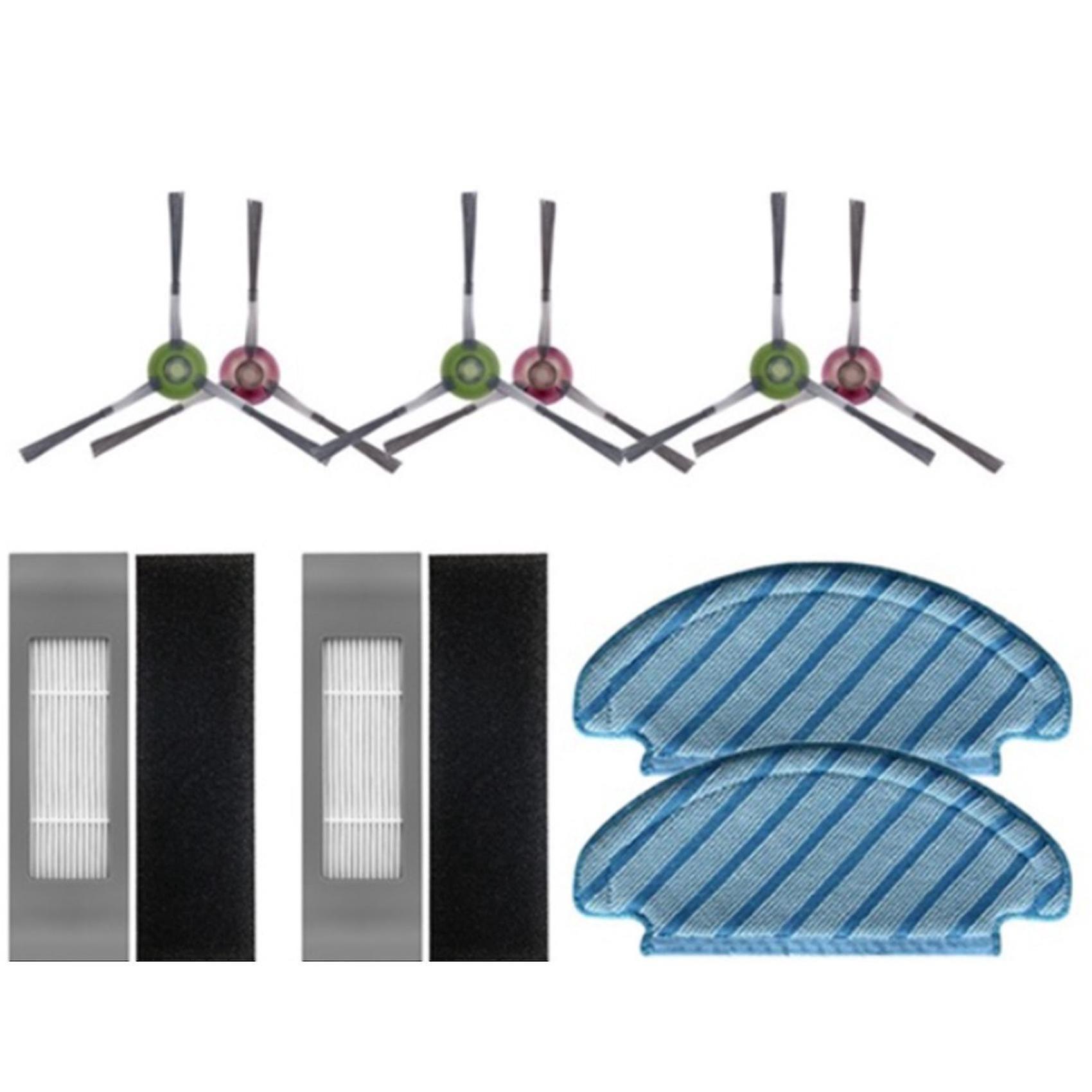 Für Ecovacs Ozmo T8/t8 Aivi Teilwischtuch, Seitenbürste, Hepa-filter