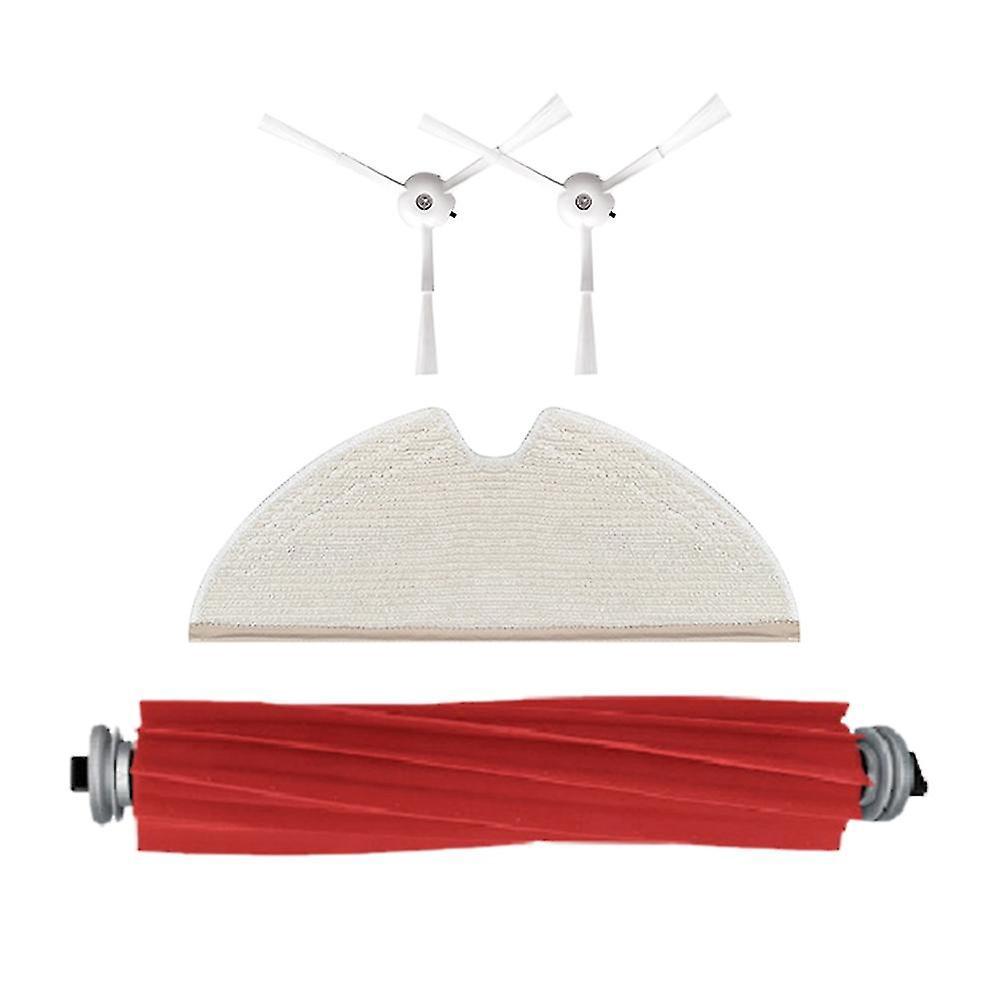 4-teiliges Haupt- Und Seitenbürsten-wischtuch Für Xiaomi Roborock T8 / Q7 Max / Max+