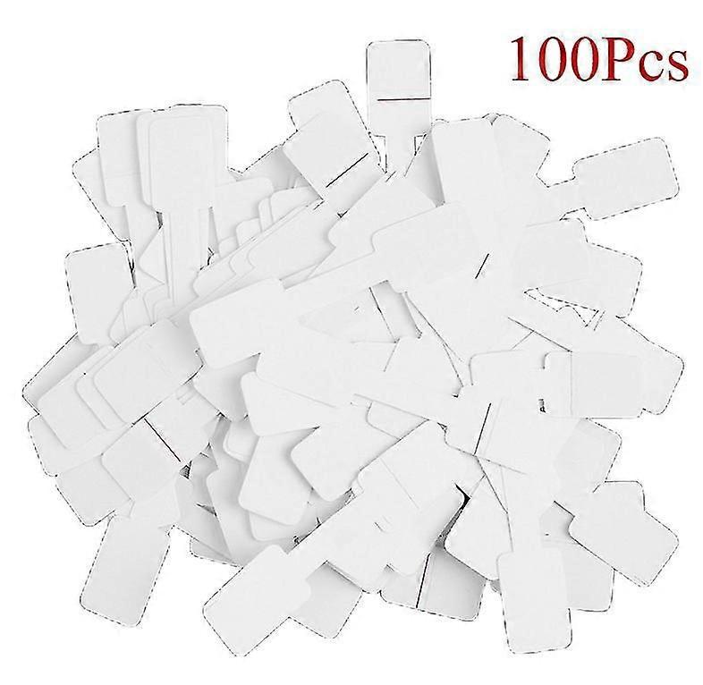 50/100 Stück Leere Preisschilder Für Halsketten, Ringe Und Schmuck – Papieraufkleber Hfmqv-100pcs