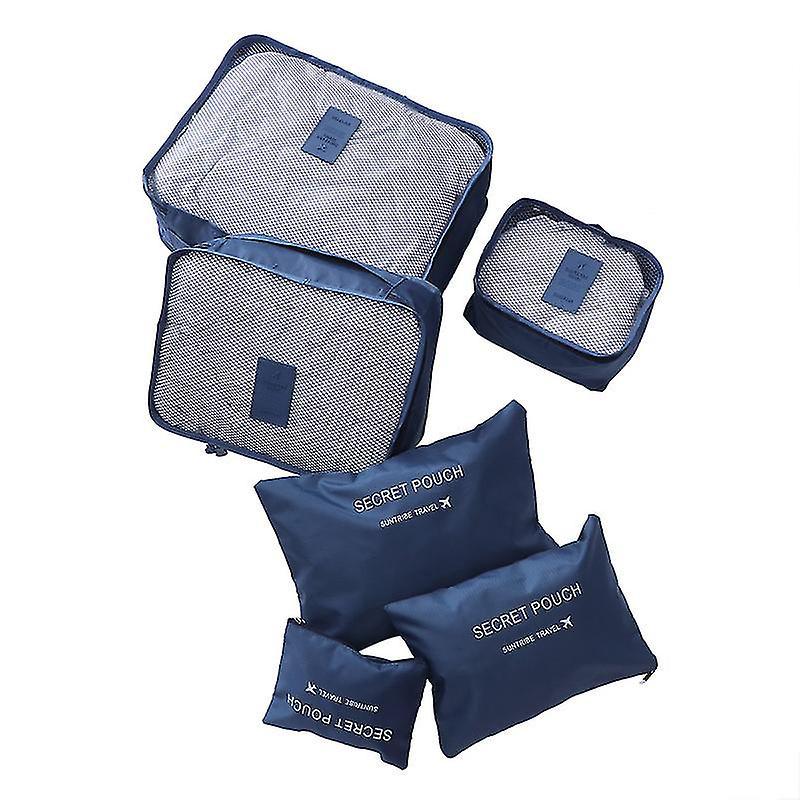 6-teiliger Wasserdichter Reise-packorganizer