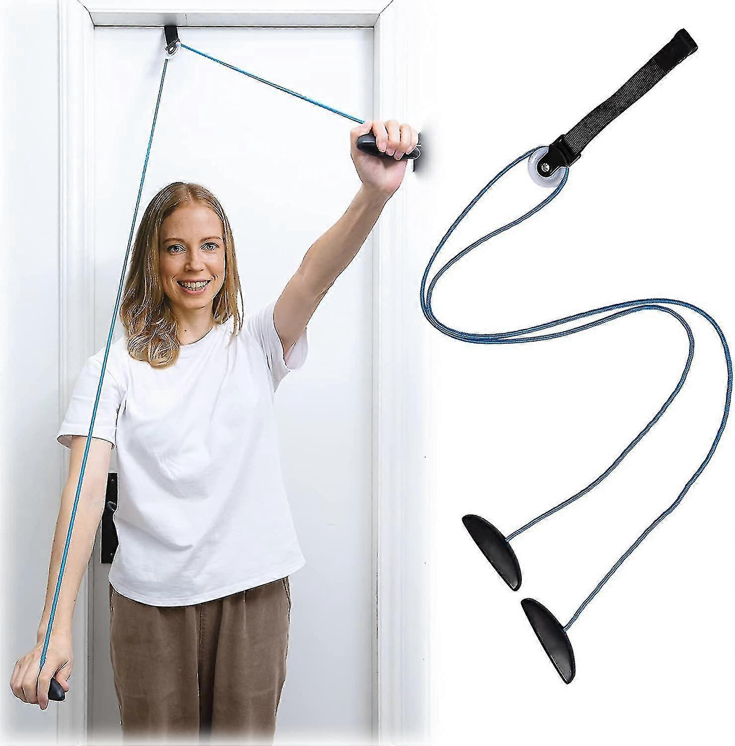 Schultertherapie-seilzugsystem, Schlanker Schulterseilzug Für Die Schulterphysiotherapie, Lindert Schulterschmerzen-blue