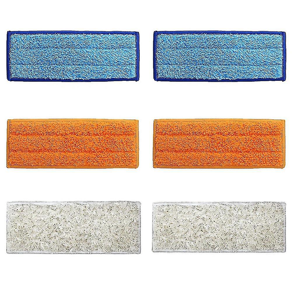 6 Waschbare Wischpads (feucht- Und Trockenwischtücher)