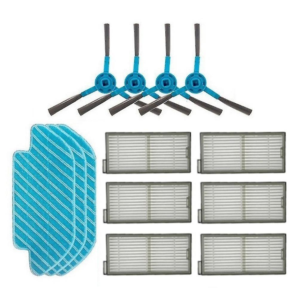 Hepa-filter-seitenbürsten-wischtuch Für Cecotec Conga 6090 7090 Roboter
