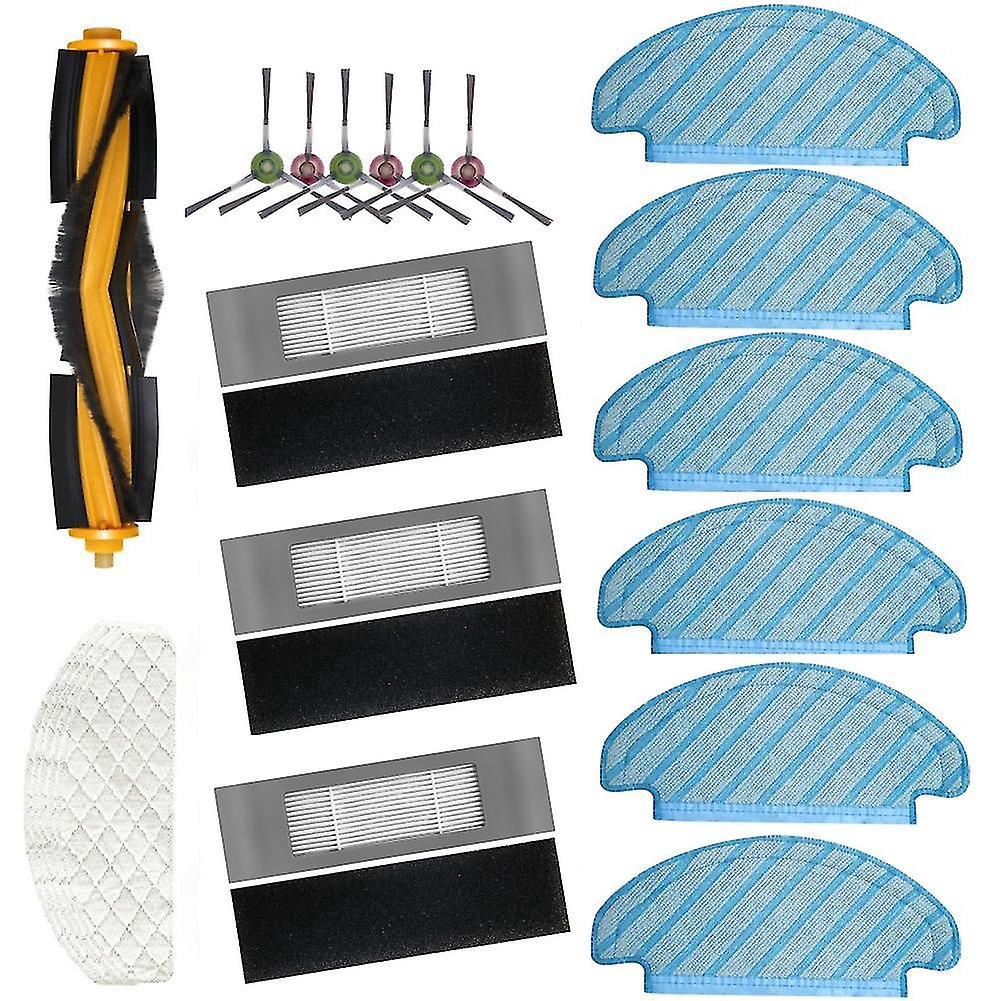 21-teiliges Filterbürsten-mopptuch-set Für Staubsauger
