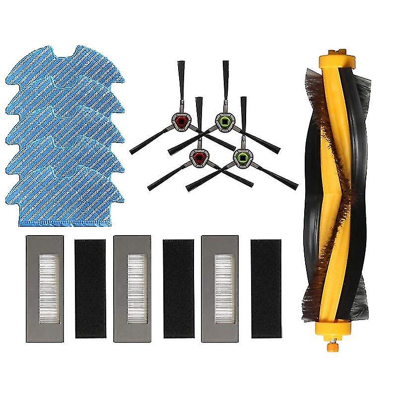 Hauptseitenbürstenfilter-wischtuch-set Für Ecovacs Deebot Ozmo 900