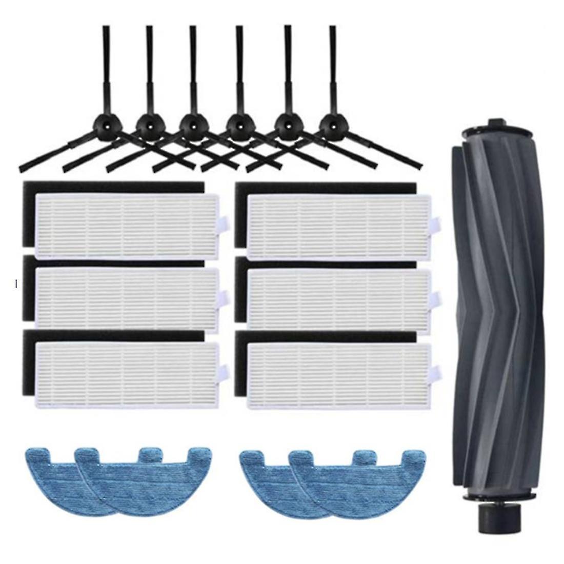 1 Set Hauptbürste, Seitenbürste, Filter, Wischmopptuch Für Osoji 950 990