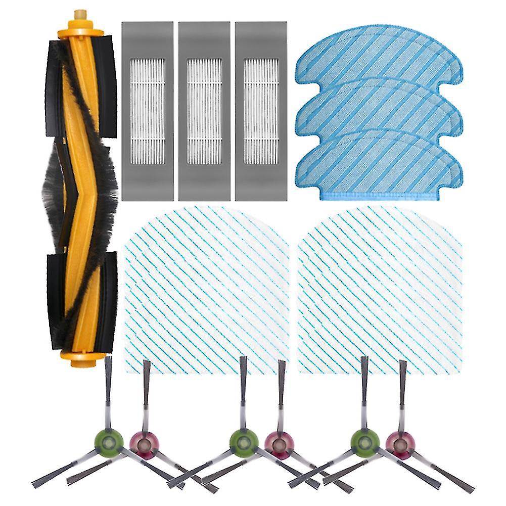 Für Ecovacs Deebot Ozmo T8 Aivi Wischtuch Haupt- Und Seitenbürste Hepa-filter