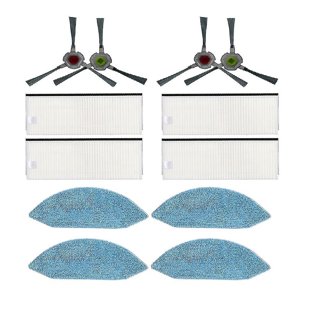 Ersatz-seitenbürsten-hepa-filter-wischmopptuch Für Ecovacs Deebot