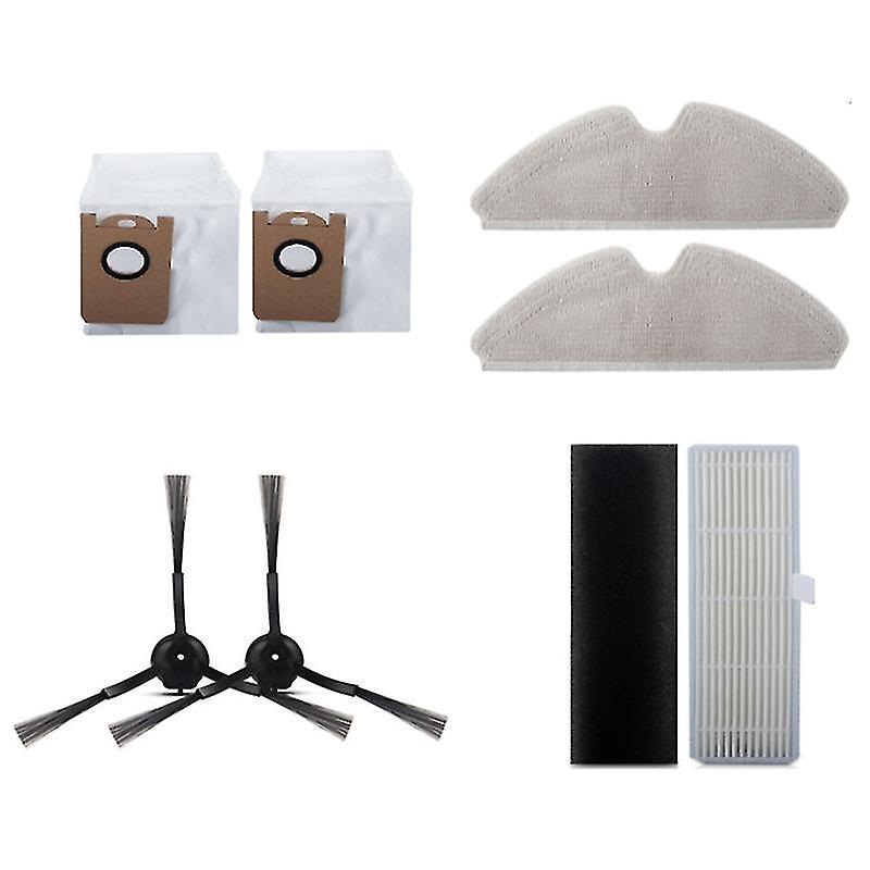 Hepa-filter, Seitenbürste, Staubbeutel, Wischmopptuch Für Uoni V980 Plus Roboter