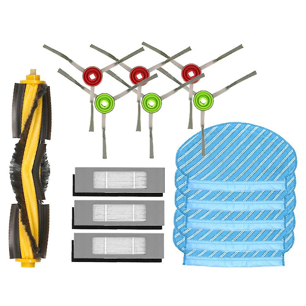 Hauptseitenbürste Mit Hepa-filter Und Wischmopp-tuch Für Ecovacs Deebot Ozmo 920 950