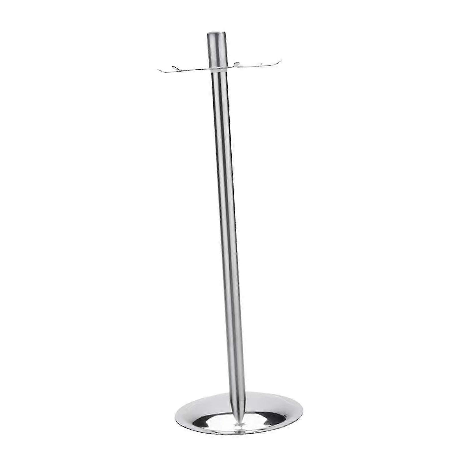 Küchenutensilienhalter Aus Edelstahl, Drehbarer Utensilienhalter Für Die Arbeitsplatte Mit 360 Grad Und 6 Haken-style B