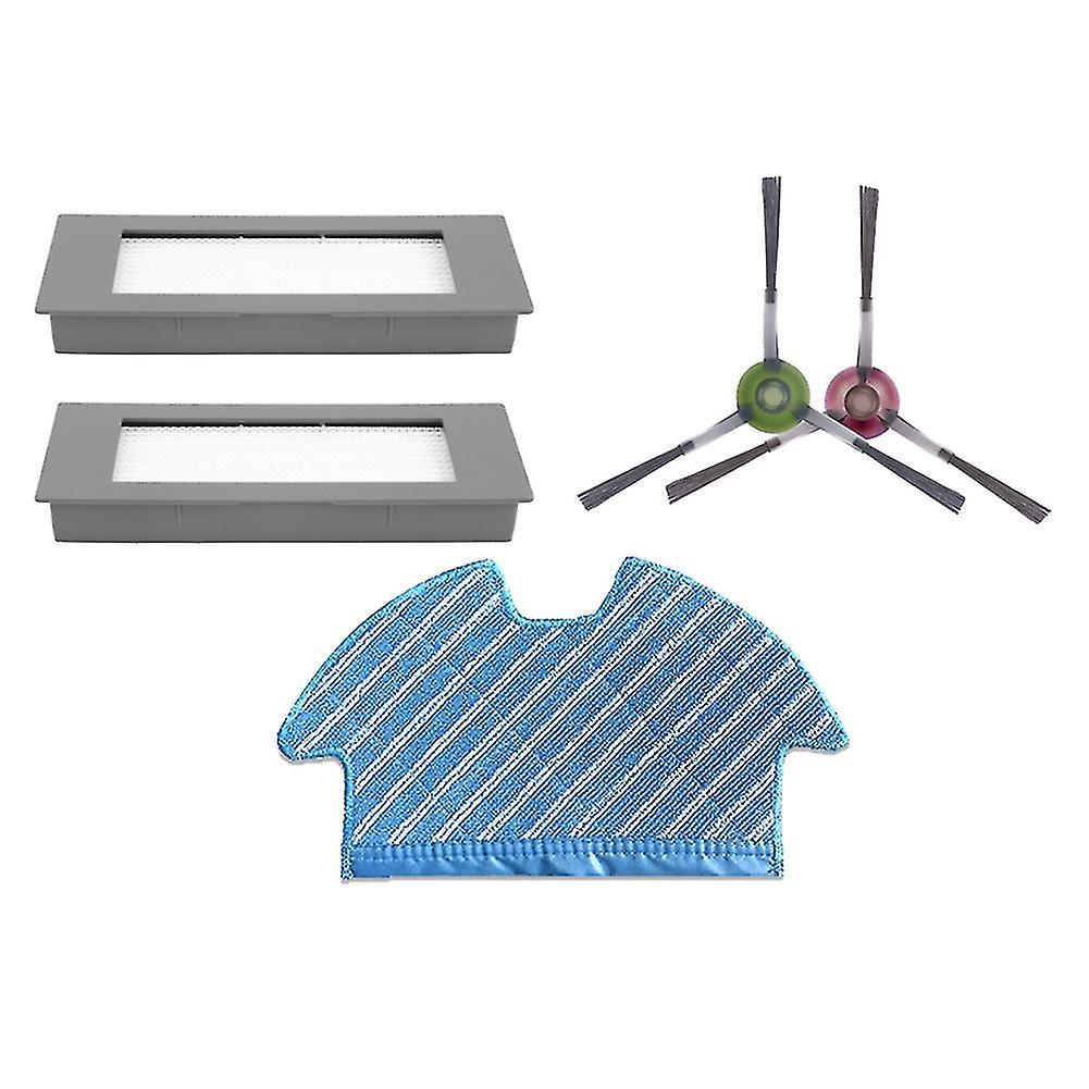 Hepa-filter-seitenbürsten-wischmopptuch Für Ecovacs Deebot Ozmo 900 Dn5g