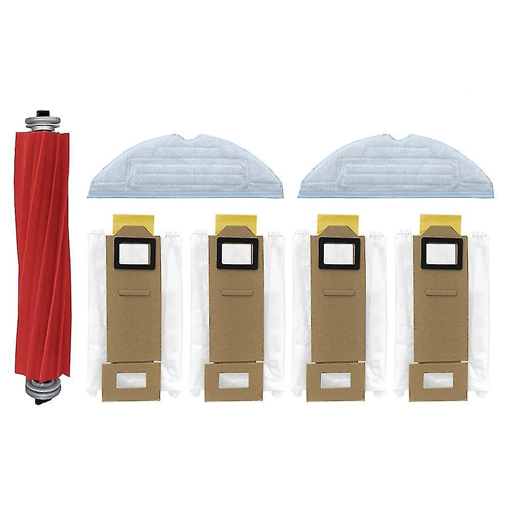 7-teiliges Set Mit Hauptbürste, Staubbeutel Und Wischtüchern Für Xiaomi Roborock S7 T7s Plus