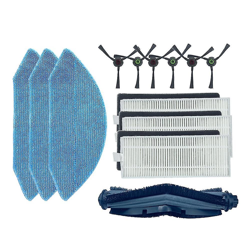13-teiliges Dampfmopp-set Mit Wischtuch, Bürste Und Filter Für Cobos U2/dgn22