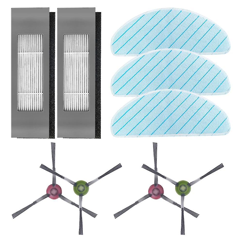 Für Ecovacs T9 Max T9 Aivi T9 Aivi+ T9 Wischtuchfilter Seitenbürste