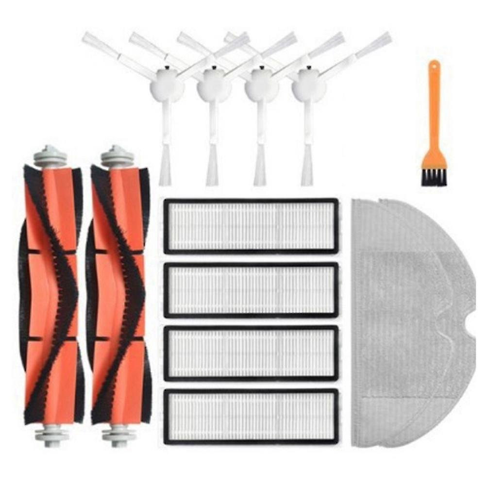 Haupt- Und Seitenbürsten-mopp-tuchfilter-set Für Xiaomi Mijia 1c / Stytj01zhm
