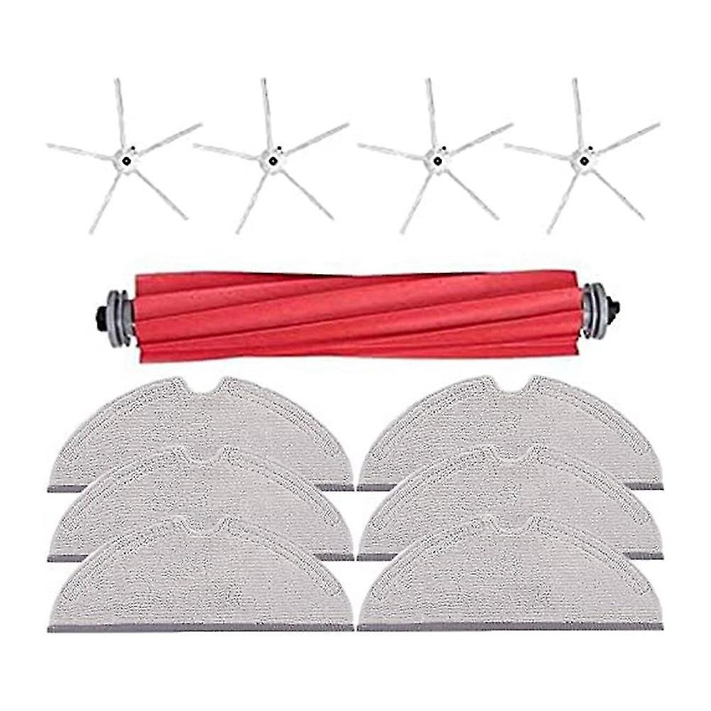 Hauptseitenbürsten-wischmopptuch Für Xiaomi Roborock Q7/q7 Max/q7 Max+ Teile