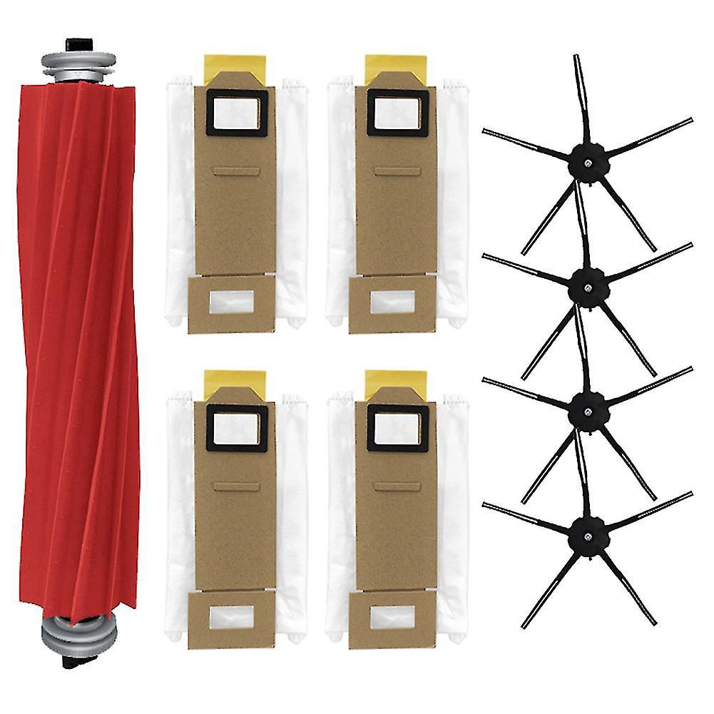 9-teiliges Set Rollseitenbürsten Für Xiaomi Roborock S7 T7s T7plus Staubbeutel