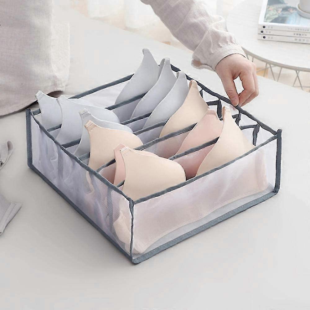Unterwäsche-organizer-set – Faltbarer Schubladenorganizer Für Damen-6 Grid